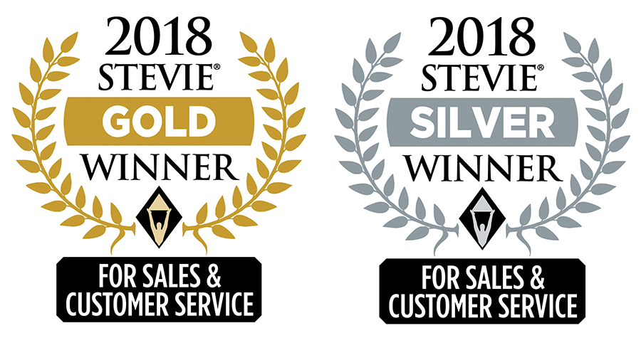 SalesPreso wins Gold and Silver at the 2018 Stevie Awards