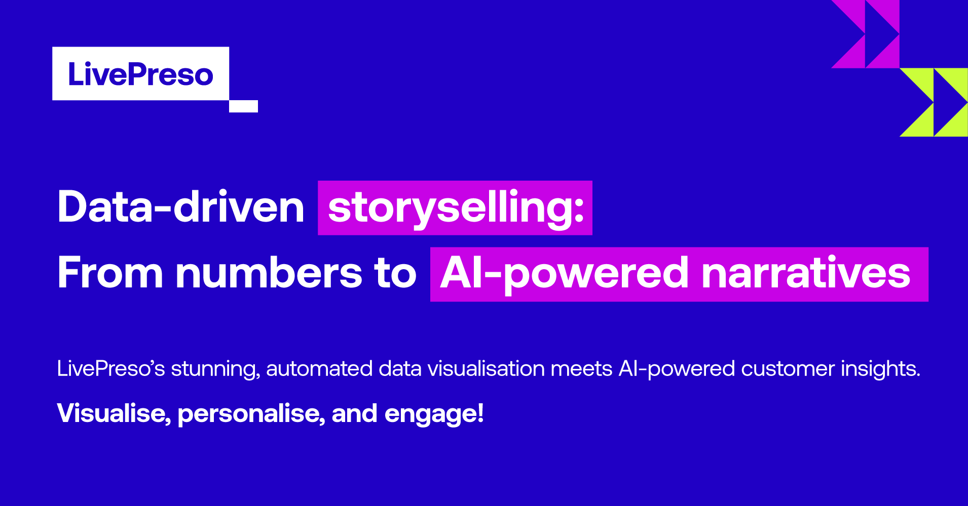 Data-driven storyselling: From numbers to AI-powered narratives